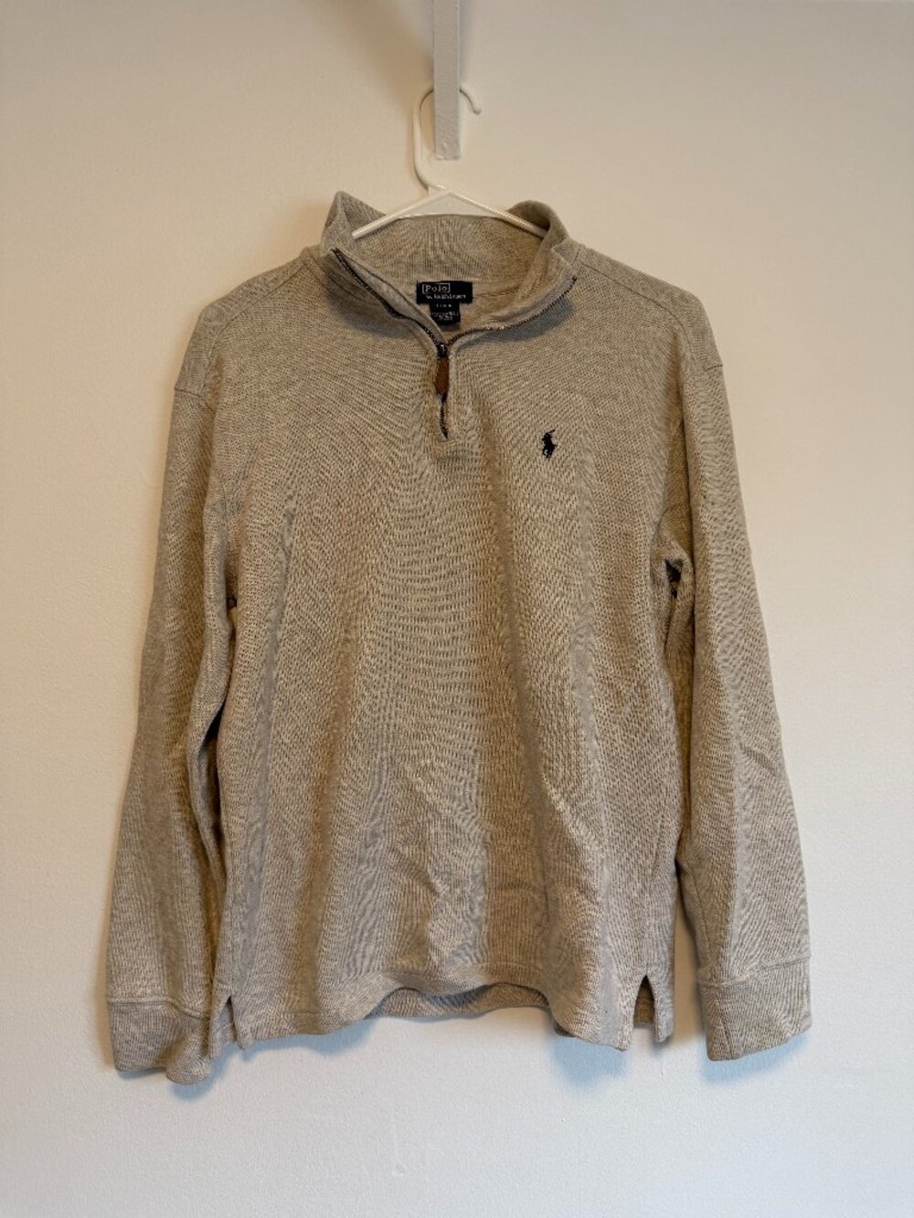 Polo Boys Quarter Zip Sweatshirt - L (14-16)